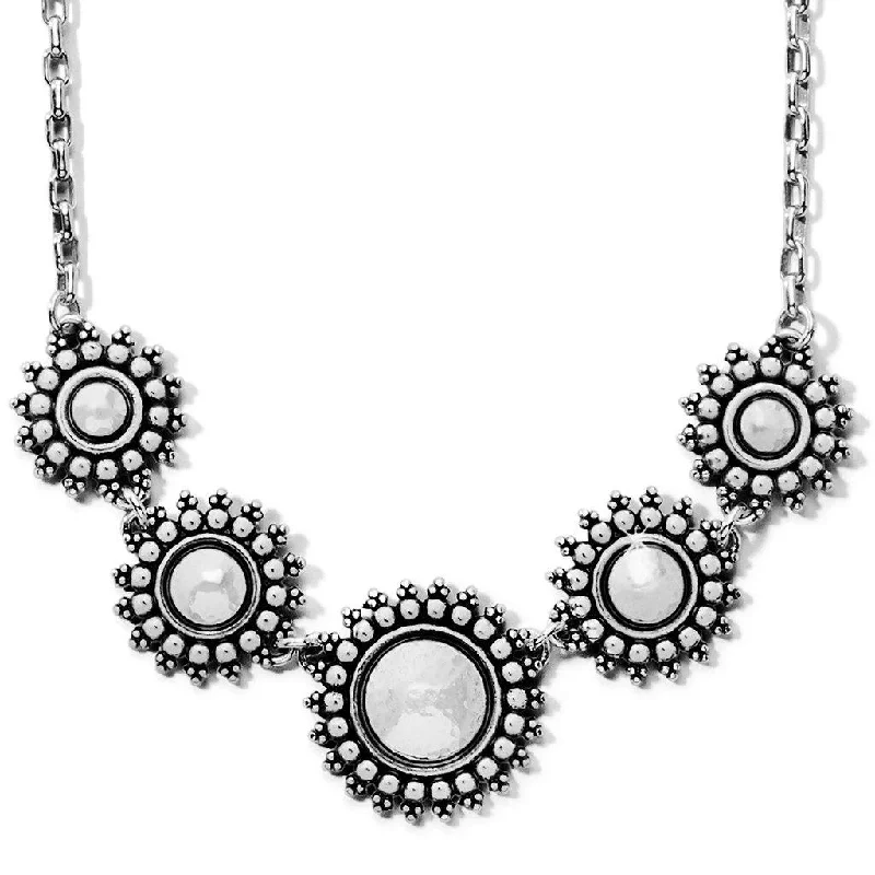 Ladies yoga calm necklaces -Brighton : Telluride Sunburst Collar Necklace