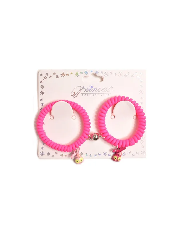 Deco flair bracelets -Rabbit Best Friend Kids Bracelets