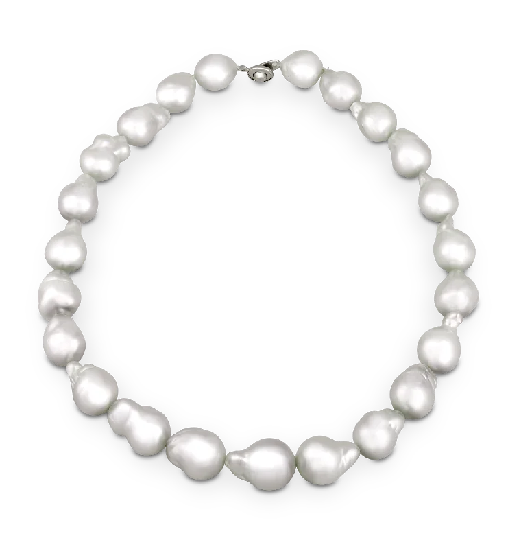 Ladies feline grace necklaces -South Sea Baroque Pearl Necklace