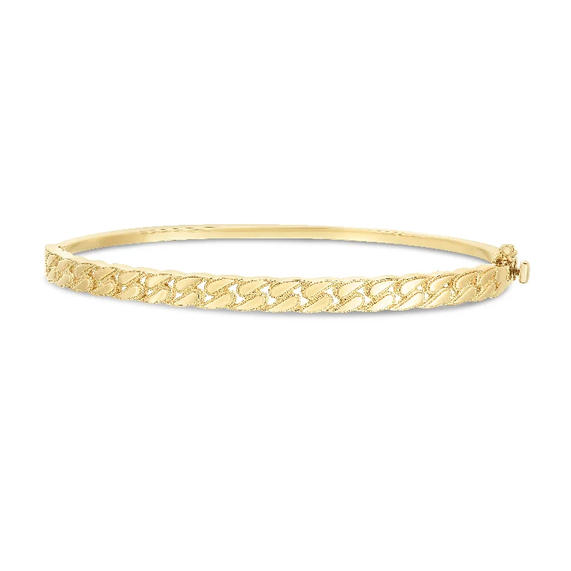 Fairy sprinkle bracelets -14K Cuban Chain Bangle