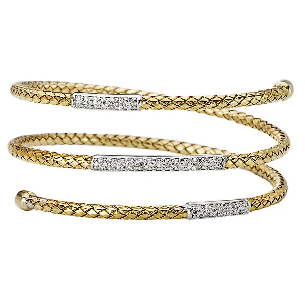 Gritty punk bracelets -Ladies Fashion Diamond Bracelet