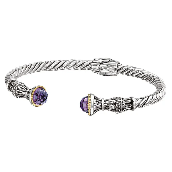 Substantial heavy bracelets -Ladies Fashion Gemstone Bracelet