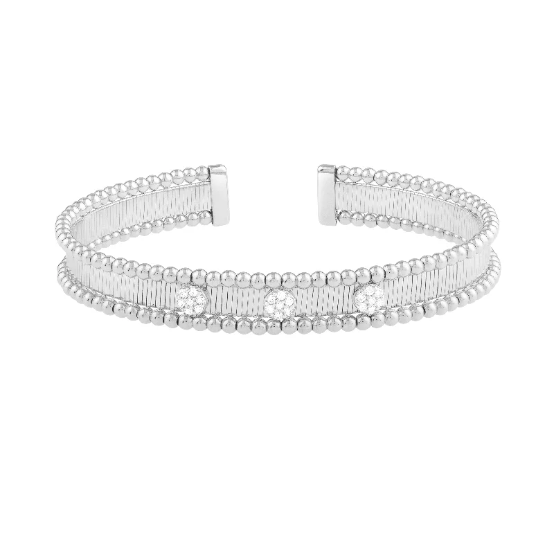 Bespoke custom bracelets -14K Pallina Diamond Bangle