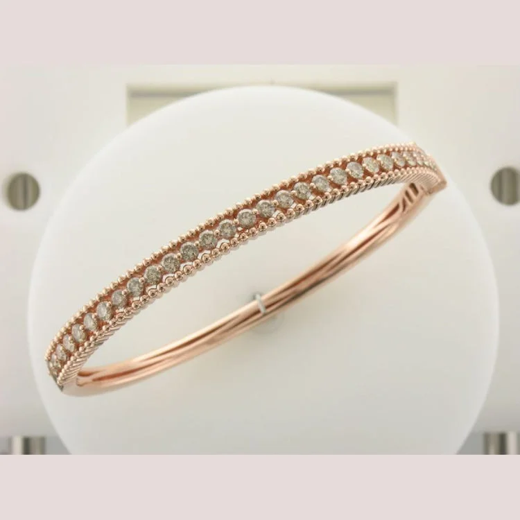 Anchor strength bracelets -Le Vian 14K Strawberry Gold Bangle