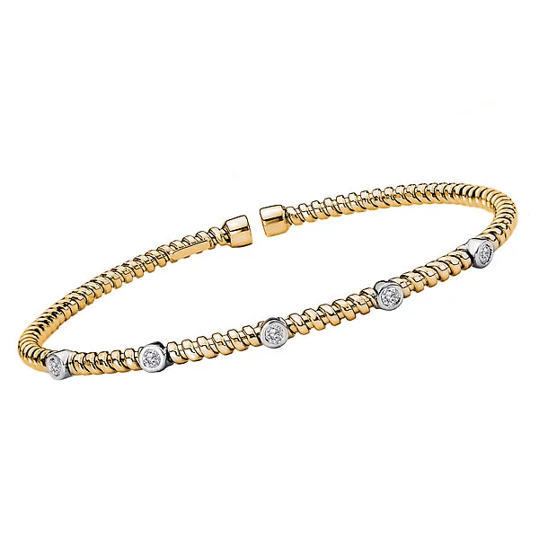 Fiery topaz bracelets -Ladies Fashion Diamond Bracelet